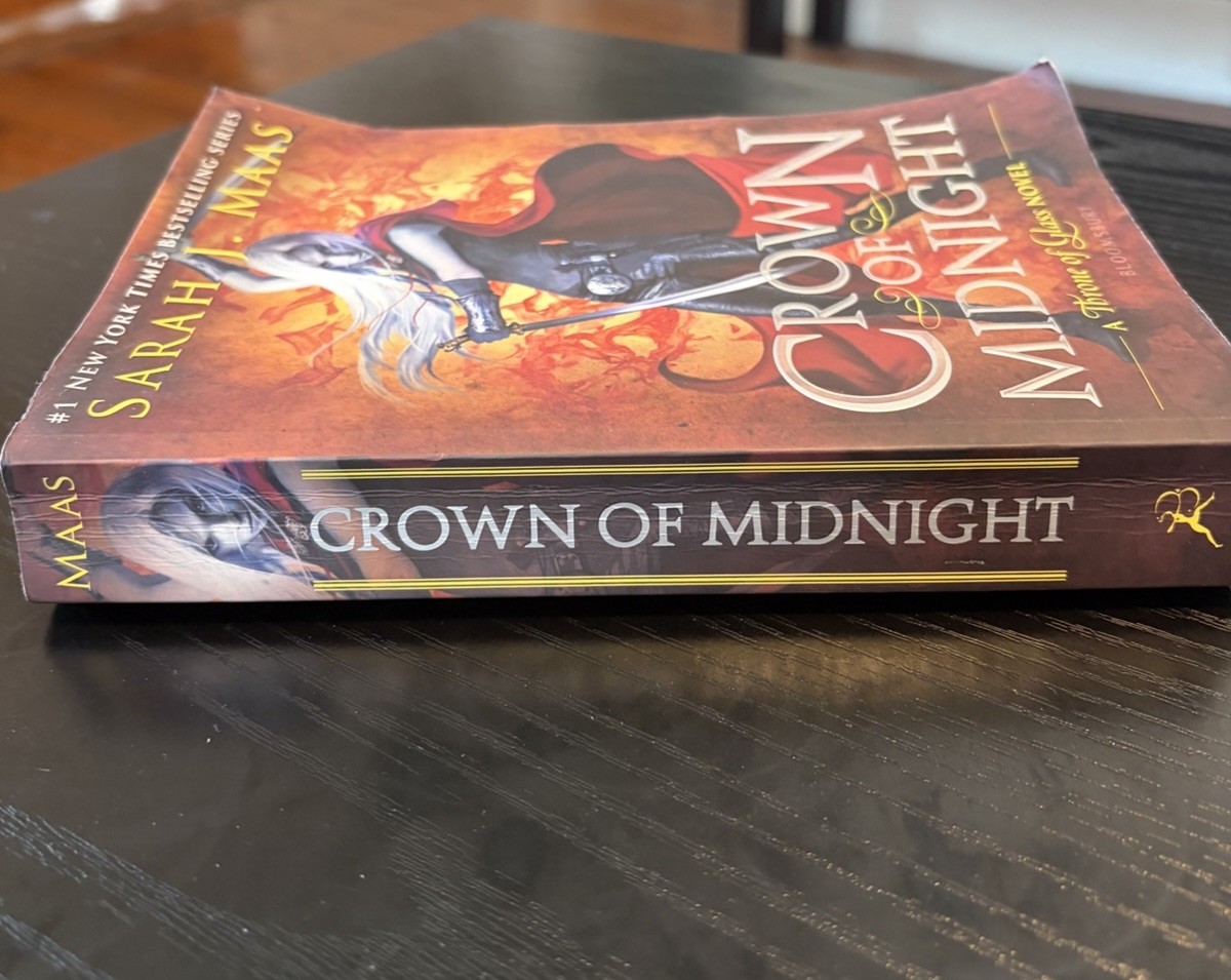 Crown of Midnight by Sarah J. Maas Original Cover 2013 Paperback